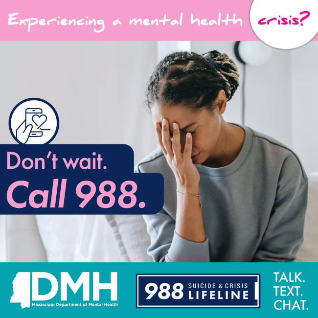 Don't wait. Call 988.